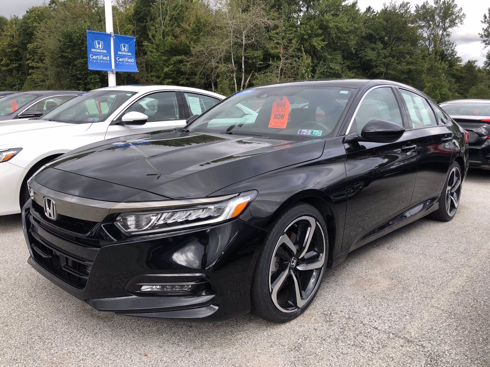 Certified Pre-Owned 2018 Honda Accord Sedan Sport 1.5T