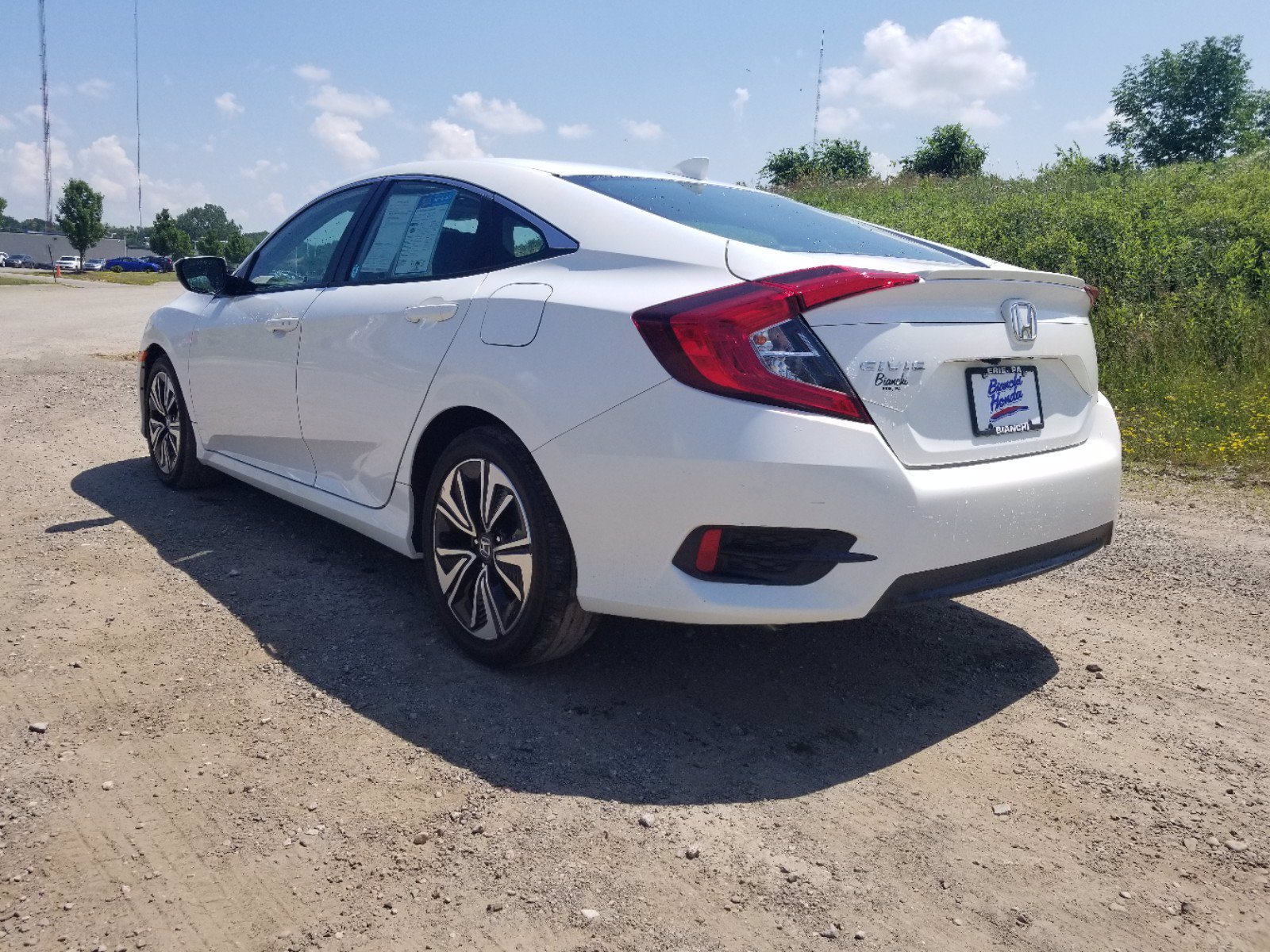 Pre Owned 2018 Honda Civic Sedan Ex L 4dr Car In Erie L052003