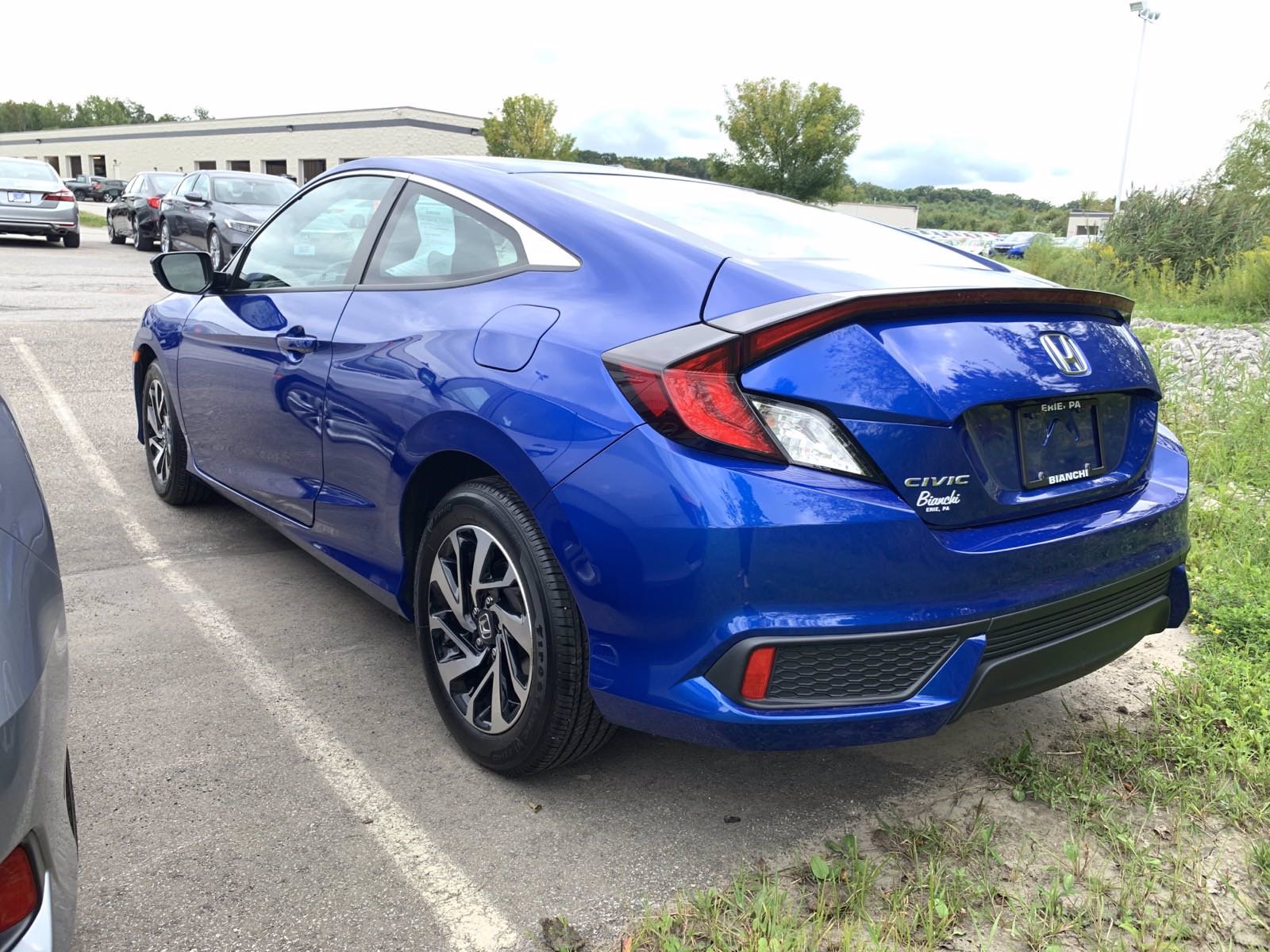 Certified Pre-Owned 2018 Honda Civic Coupe LX-P